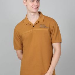 Cantabil Men Solid Polo Collar Cotton T-shirt-picture-43