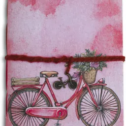 Recycled Handmade Book-size Diary unriling 92 Pages-image-31
