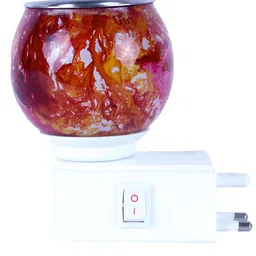 Gojeeva Red & White 2 Pcs Camphor Diffuser Glass With Switch image 4