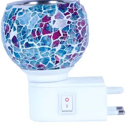 Gojeeva 4 Pcs White & Pink Camphor Diffuser Glass With Switch image 5