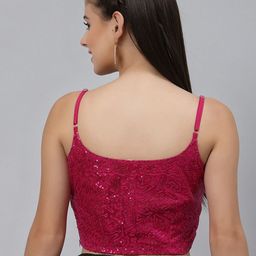 studio rasa Net Bralette Crop Top image 5