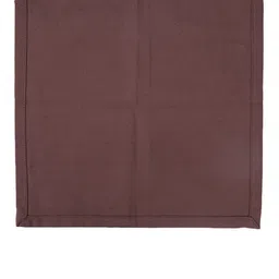 Soumya Set Of 6 Brown Solid Pure Cotton Table Napkins image 5