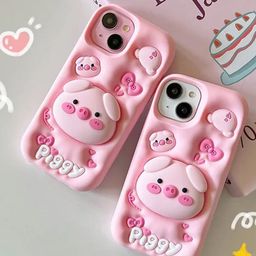 CASE CREATION Cartoon Characters Printed iPhone 15 Plus Bumper Case Mobile Accessories-3