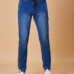 Beevee Men Classic Heavy Fade Blue Regular Fit Casual Jeans-image-35