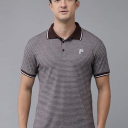 Provogue Men Polo Collar Applique Slim Fit T-shirt-image-99