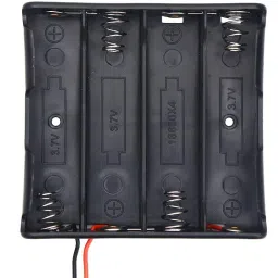 18650 3.7V BATTERY 4 CELL BATTERY HOLDER BOX WITH WIRE Electronic Components Electronic Hobby Kit-5