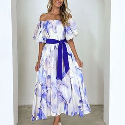 JC Mode Floral Printed A-Line Maxi Dress-image-16