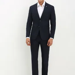 Allen Solly Single-Breasted Slim-Fit Two-Piece Formal Suits-image-31