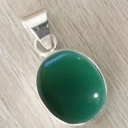GenZcomplex Silver-Plated Oval Pendants-49