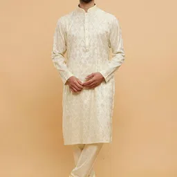 Twamev Men Regular Kurta with Churidar-image-12