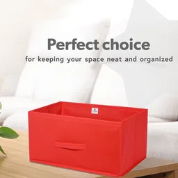 Kuber Industries Red Set of 4 Regular Drawer Organiser Organisers image 5