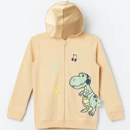 Fame Forever by Lifestyle Boys Graphic Printed Hood Cotton Front-Open Sweatshirt-picture-58