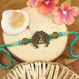 Asthetika Thread Rakhi With Roli Chawal-25