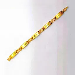 Dynamic Retail Global Men Gold Link Bracelet-image-77