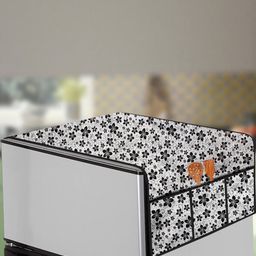 The Furnishing Tree Grey Plastic Refrigerator Cover-image-65