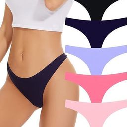 Diving Deep Pack of 6 Cotton Thongs Briefs-image-51