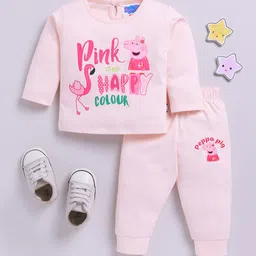 YK X Tinyo Infant Girls Printed Pure Cotton Clothing Set-image-45