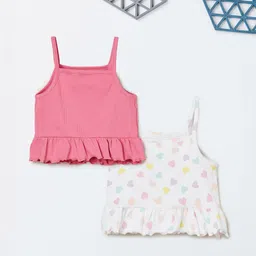 max Girls Girls Pack Of 2 Cotton Peplum Tops-picture-31