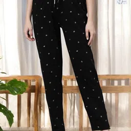 Kryptic Pack Of 2 Printed Pure Cotton Relaxed-Fit Lounge Pants-picture-58