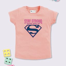 YK X Minute Mirth Infant Girls Supergirl Printed Pure Cotton T-shirt-image-97