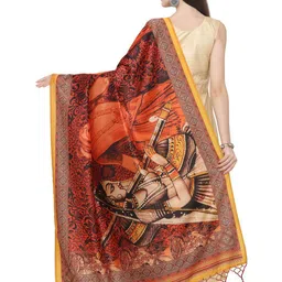 Kaizen TEXO FAB Ethnic Motifs Printed Dupatta image 4