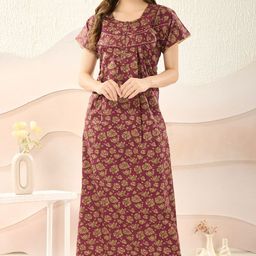 Soulemo Printed Maxi Nightdress-image-68