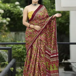 Mitera Floral Bagru Saree-picture-25