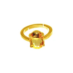 GenZcomplex Gold-Plated Brass Finger Ring-image-89