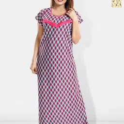 Be You Printed Maternity Maxi Nightdress-image-15