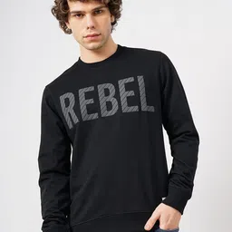 Genoa Men Cotton Typography Printed Pullover Sweatshirt-picture-56