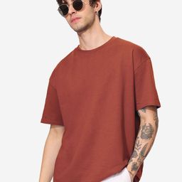 The Souled Store Men Drop-Shoulder Sleeves T-shirt-image-78