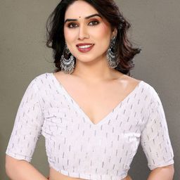 DIVASTRI Pure Georgette Block Print Saree image 2