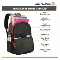 zipline Graphic Print Everyday Backpack image 5
