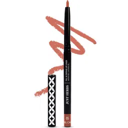 Just Herbs Fill & Define Matte Lip Liner Enriched With Shea Butter -0.3g -Caramel Carnival-13