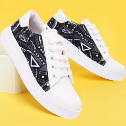 Antox Women Black Casual Shoes-image-95