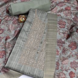 Meena Bazaar Embroidered Unstitched Dress Material-image-50