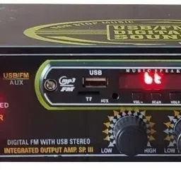 Stereo Amplifier Full Black Digital Stereo With BT/ USB/ SD-Card /FM /AUX 70 W AV Power Amplifier-20