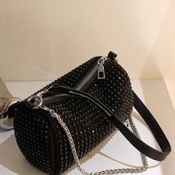 DOSYSO Embellished Structured Sling Bag-image-11