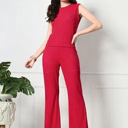 Brainbees Round Neck Top & Trousers Co-Ord Set-picture-28