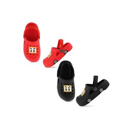 Smartots Kids Set Of 2 Self-Design Croslite Clogs-4