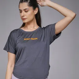 MKH Elevated Essentials Relaxed Fit Typography Printed Round Neck T-shirt-image-64