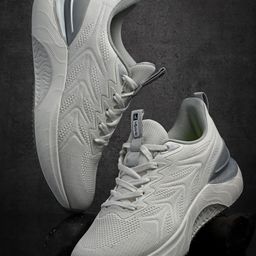 Action Men Mesh Running Non-Marking Shoes-11