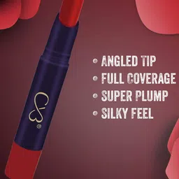 CVB Red Lip Lock No Transfer Lipstick Full Coverage Cruelty Free CVB-C63-01-Dry Chilly image 4