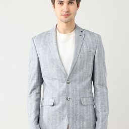Arrow Striped Single-Breasted Formal Blazers-picture-51