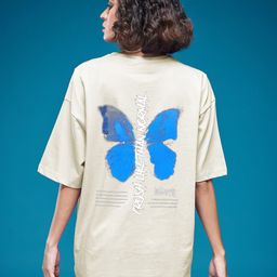 SMARTEES Women Graphic Printed Round Neck Cotton Oversized T-shirt-image-91