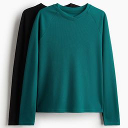 H&M Boys 2-Pack Long-Sleeved With Dry Move Sports Tshirts-picture-45