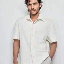 RARE RABBIT Men Comfort Boxy Opaque Casual Shirt-picture-32