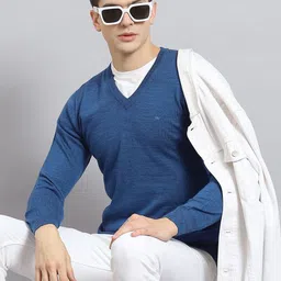 Monte Carlo Men Woollen Pullover-image-83
