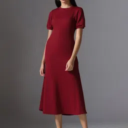 Selvia Edge A-Line Midi Dress-picture-22