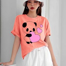 Moda Rapido Women Typography Printed Pockets T-shirt-picture-29
